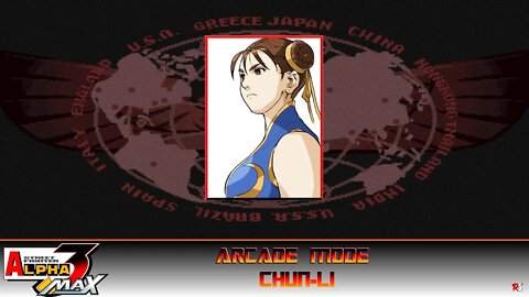 Street Fighter: Alpha 3 Max: Arcade Mode - Chun-Li