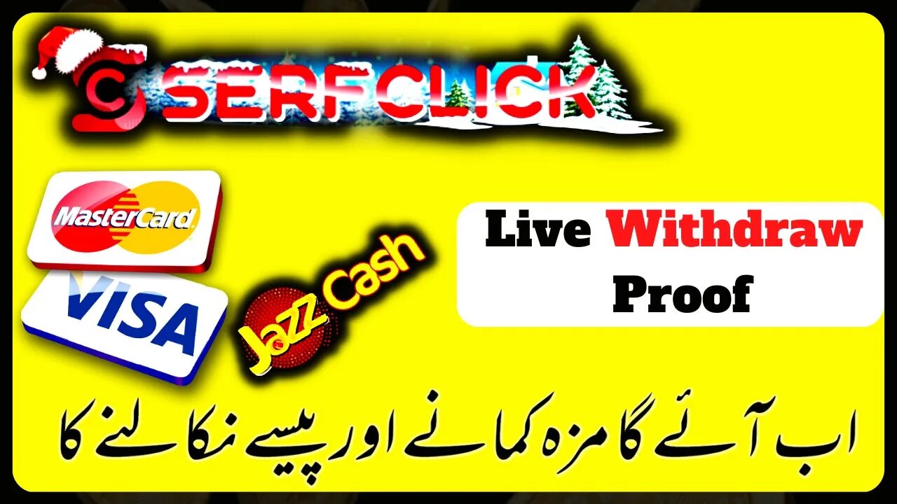 Serfclick Live Withdraw | How To Earn Money Online in Pakistan 2023 | New Crypto Loot Earn App Today