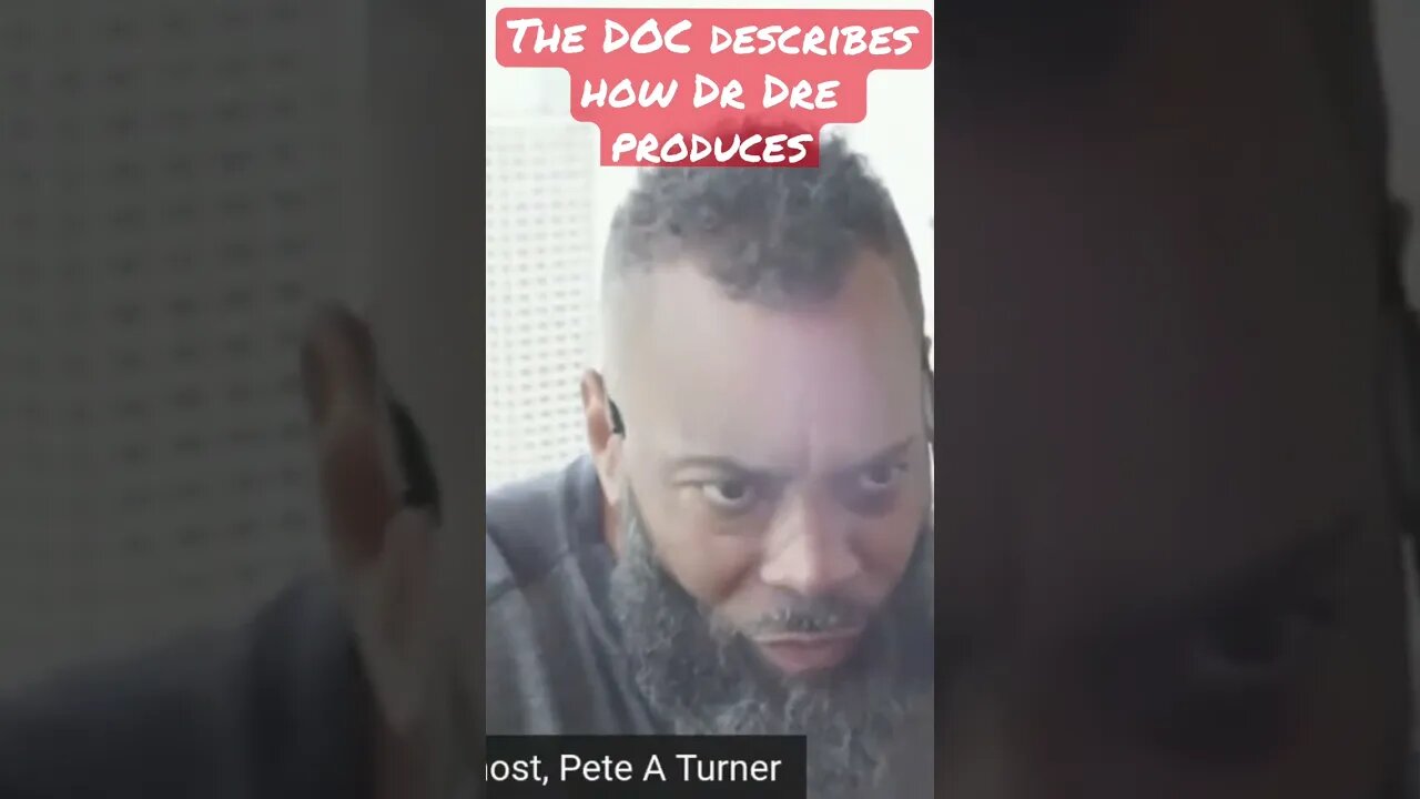 The DOC talks about how Dr Dre produces a song. Its math, it’s short, it’s vertical…it’s incredible