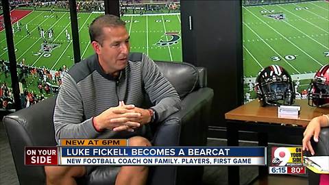 Luke Fickell talks family, faith and becoming a Bearcat