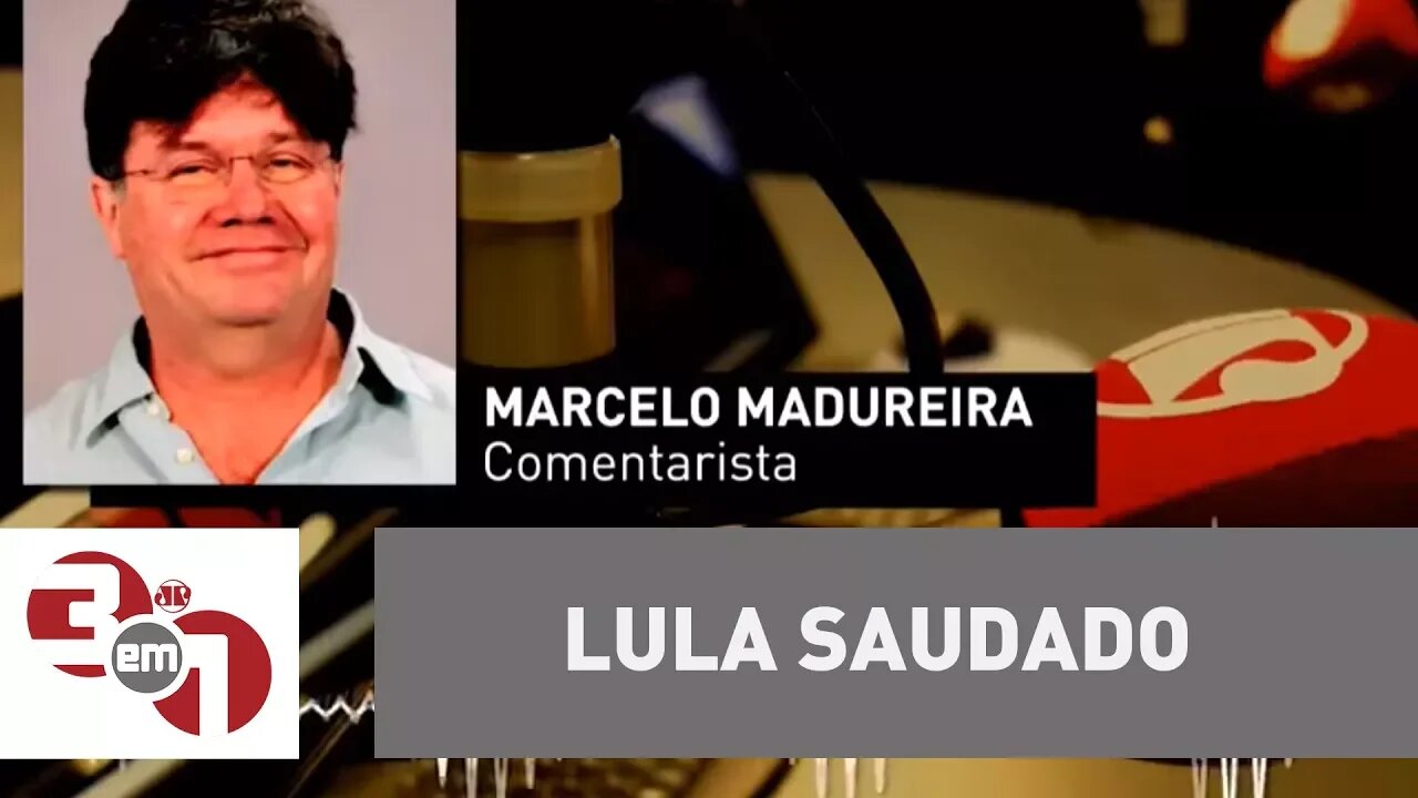 Marcelo Madureira: "Para quem saudou a mandioca, não é nenhuma surpresa que tenha saudado Lula!