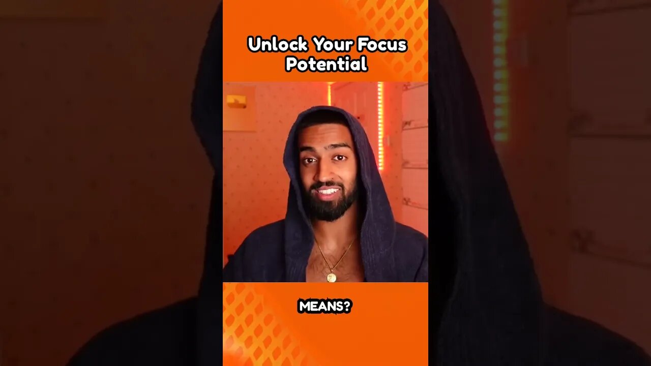 Just focus