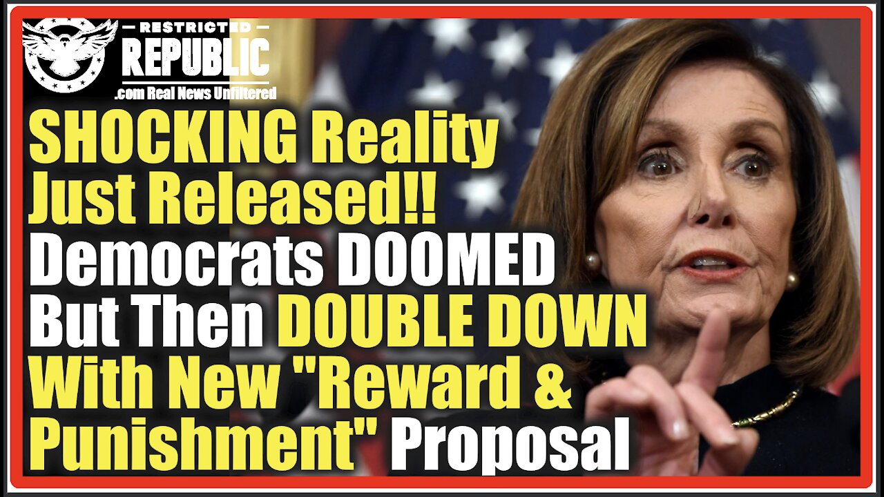 SHOCKING Reality Released – Democrats DOOMED But DOUBLE DOWN With New “Reward & Punishment” Proposal