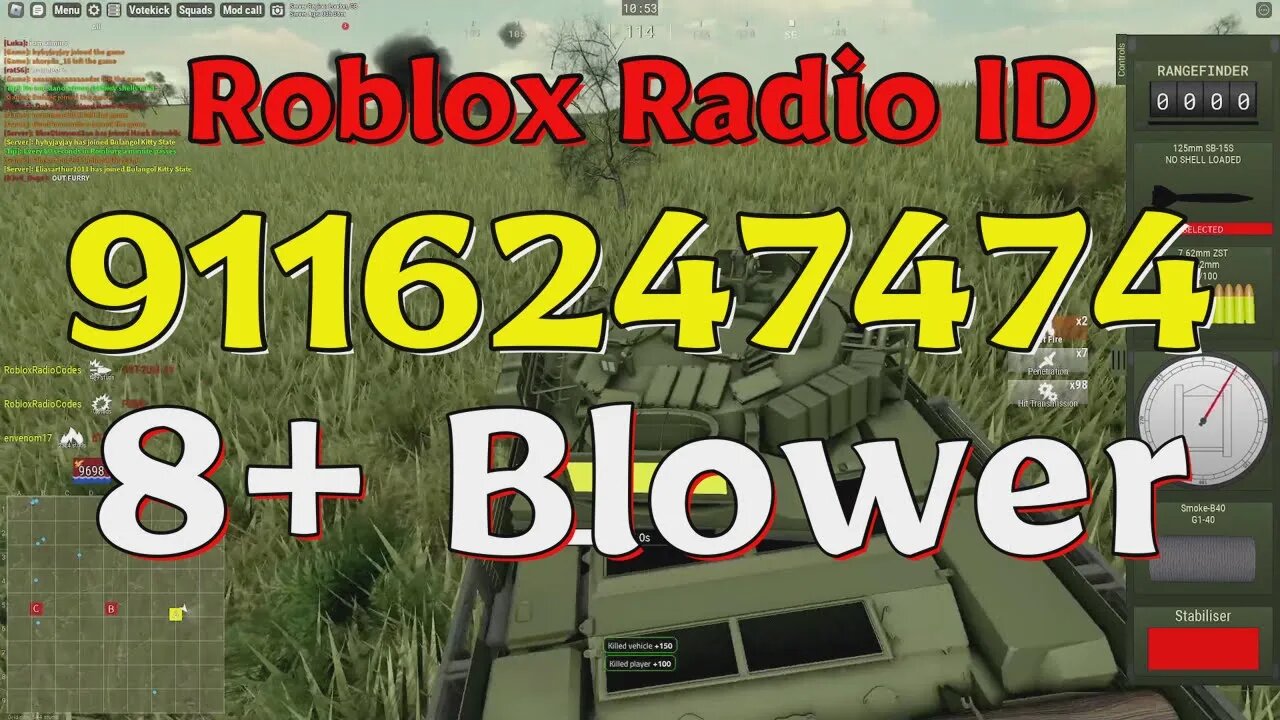 Blower Roblox Radio Codes/IDs