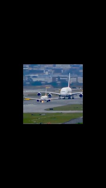 Airbus A380 Vs Boeing 737! #aviation