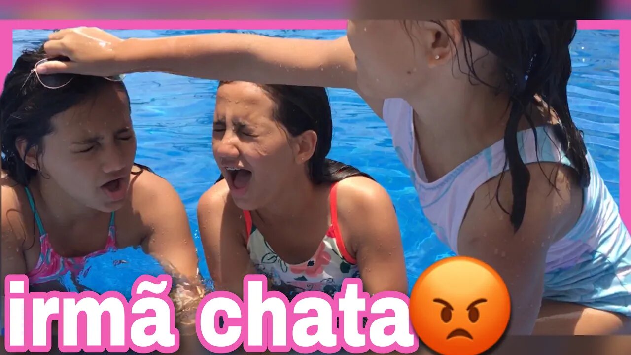 😡NÃO AGUENTO MAIS MINHA IRMÃ 3 IRMÃS DEMAIS