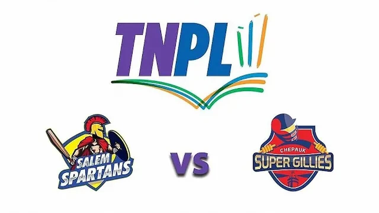 TNPL 2023 | SS vs CSG Live | Salem Spartans vs Chepauk Super Gillies Live 2nd T20 Match 2023