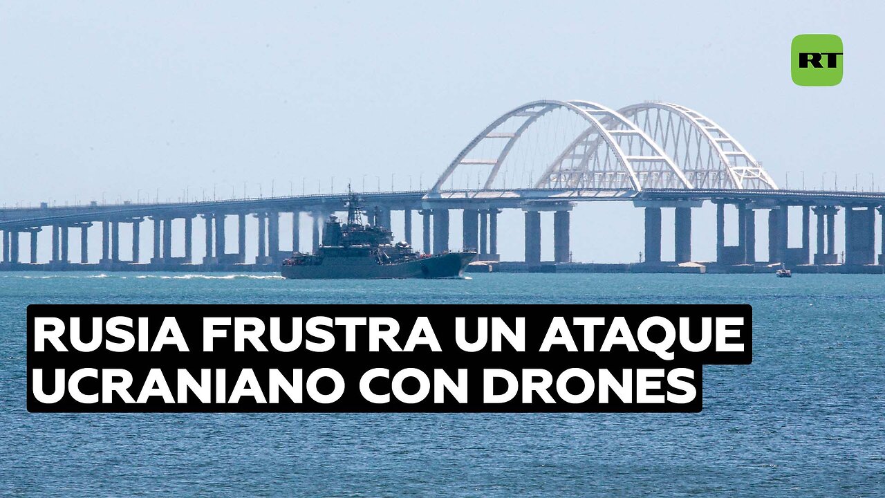 Fuerzas rusas frustran un ataque ucraniano con drones contra Crimea