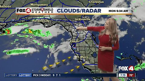 FORECAST: Hot and humid Monday, few PM storms inland