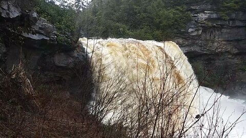 Blackwater Falls, WV, New Years Day 2022
