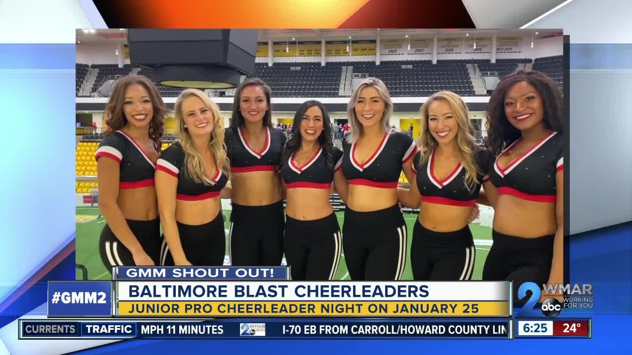 Good Morning from the Baltimore Blast Cheerleaders!