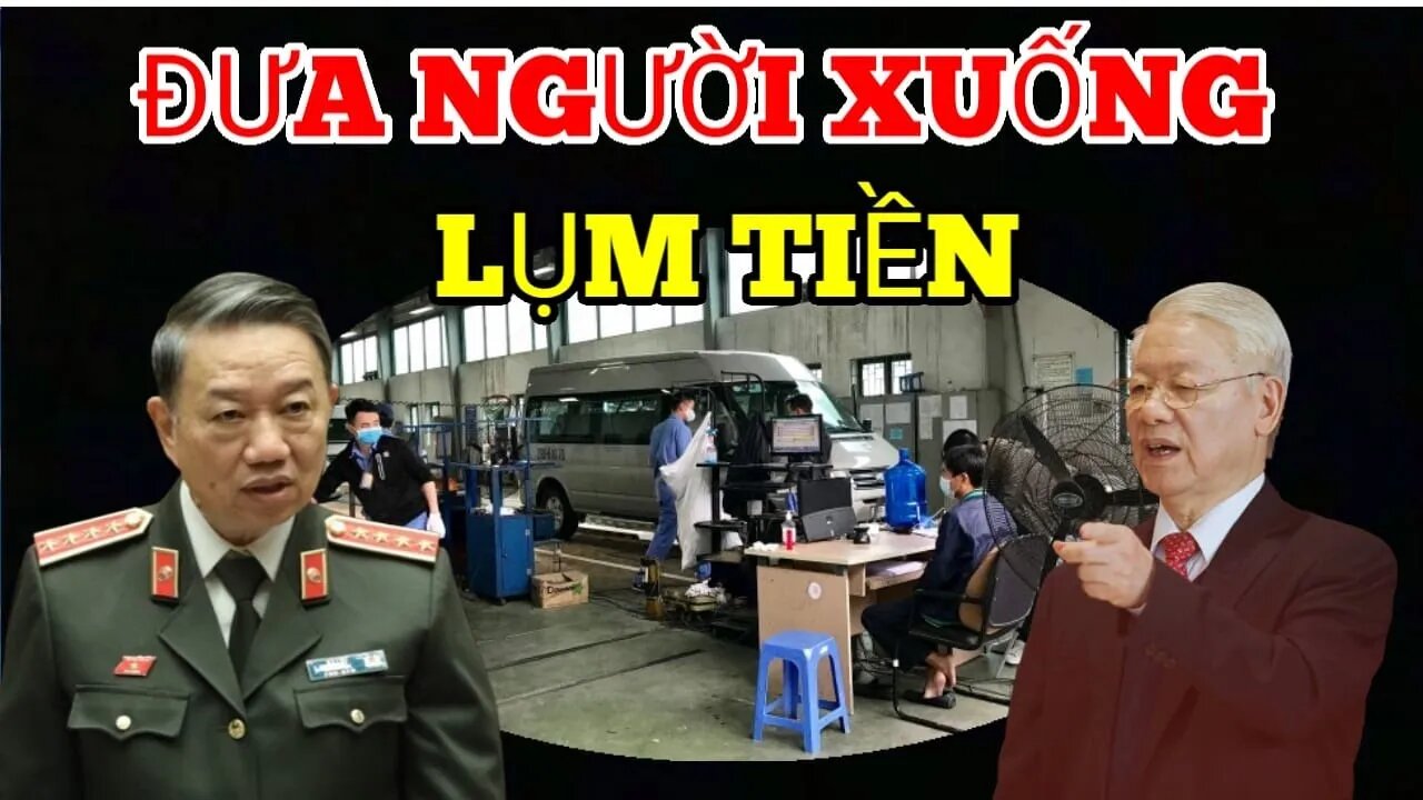 Bộ Công An : Đưa Người Xuống Các Trung Tâm Đăng Kiểm- Lụm Tiền Của Dân ?