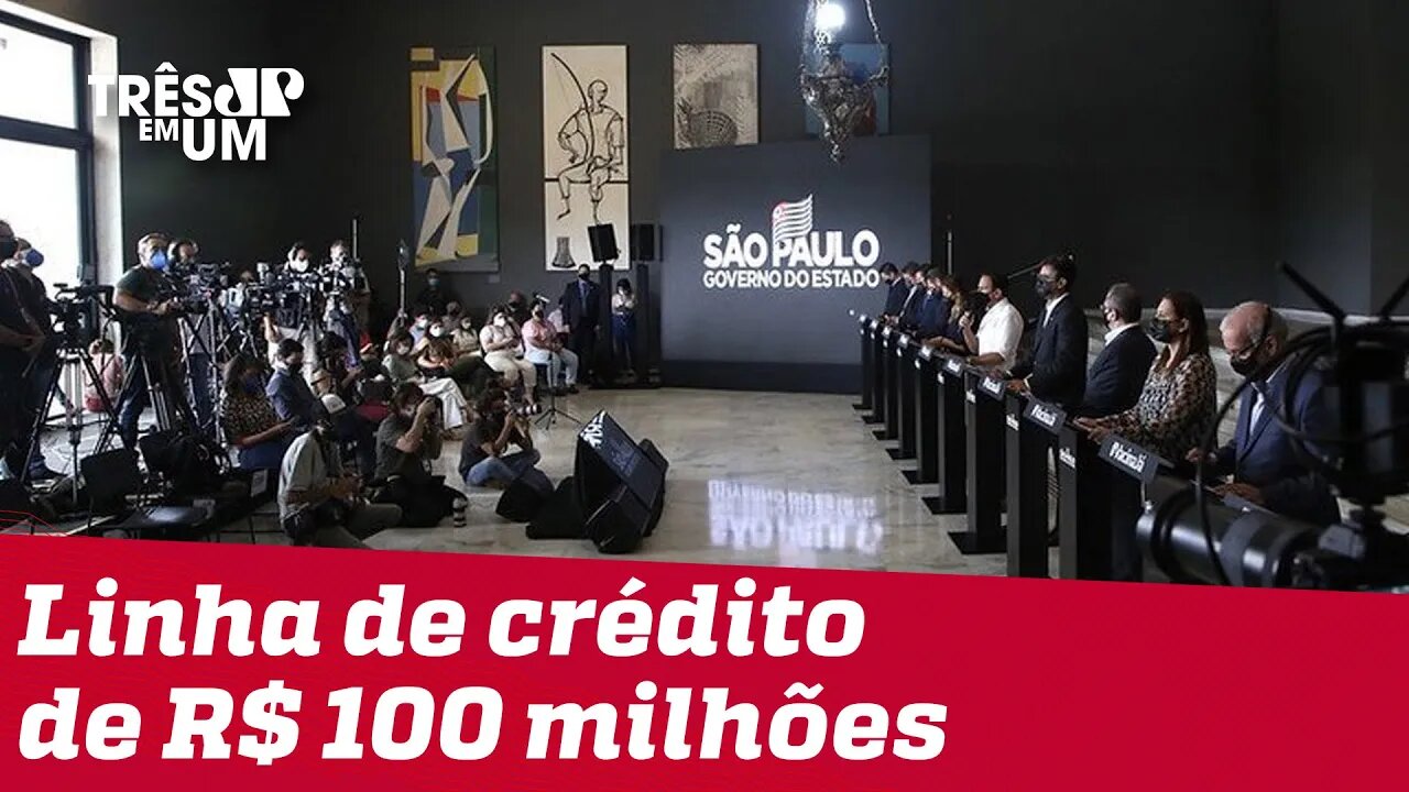 São Paulo anuncia novo pacote de medidas econômicas