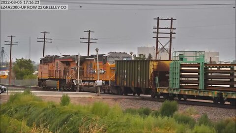 NB Rail Train at Greeley, CO on August 5, 2022 #steelhighway