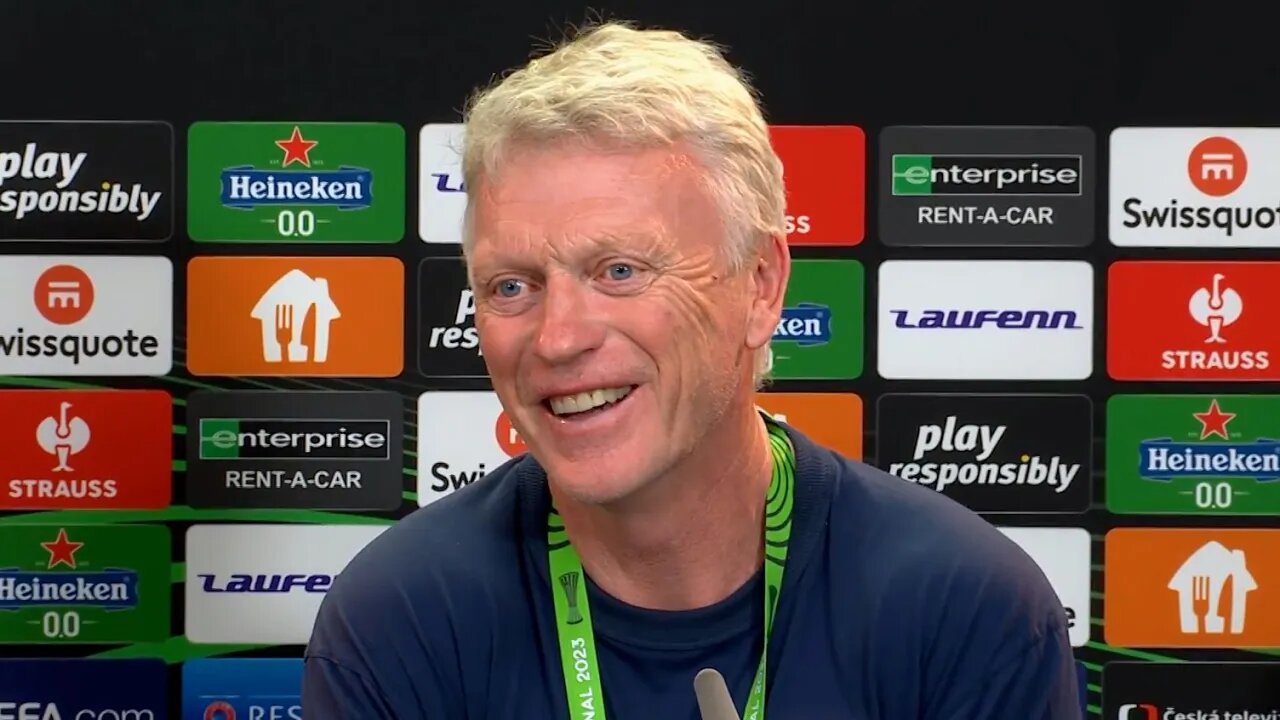 'To be in a European final is a thrill! IT IS THE PINNACLE!' | David Moyes | Fiorentina v West Ham