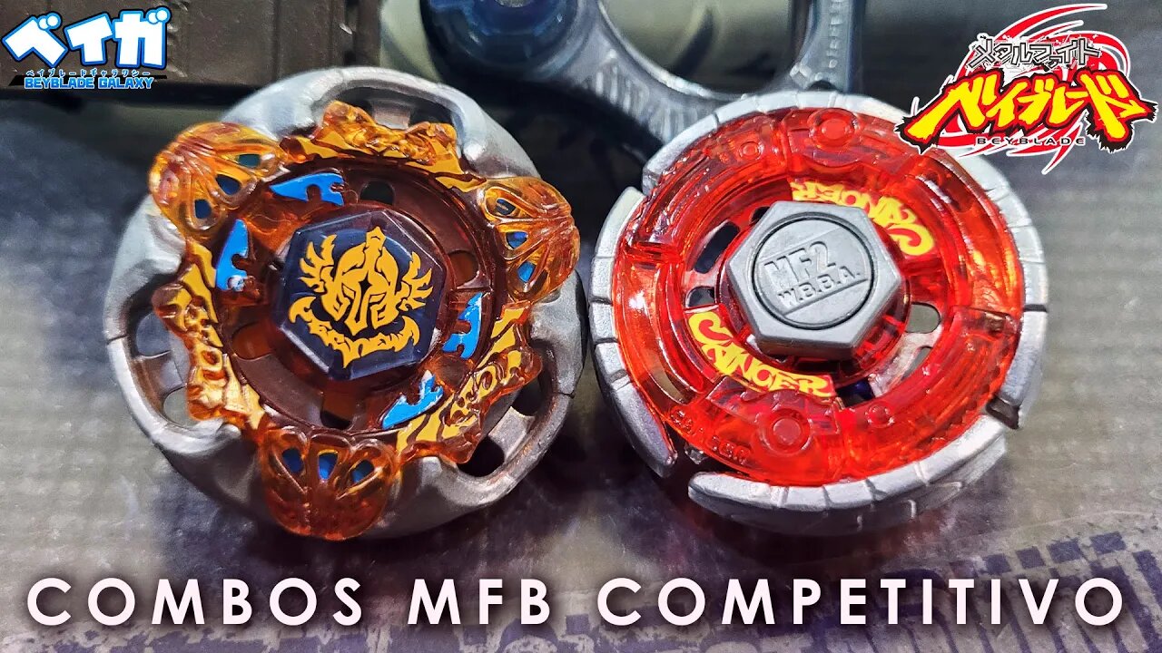 GRAVITY DESTROYER T125MF vs MF2-H EARTH CANCER 105EWD - Metal Fight Beyblade メタルファイトベイブレード