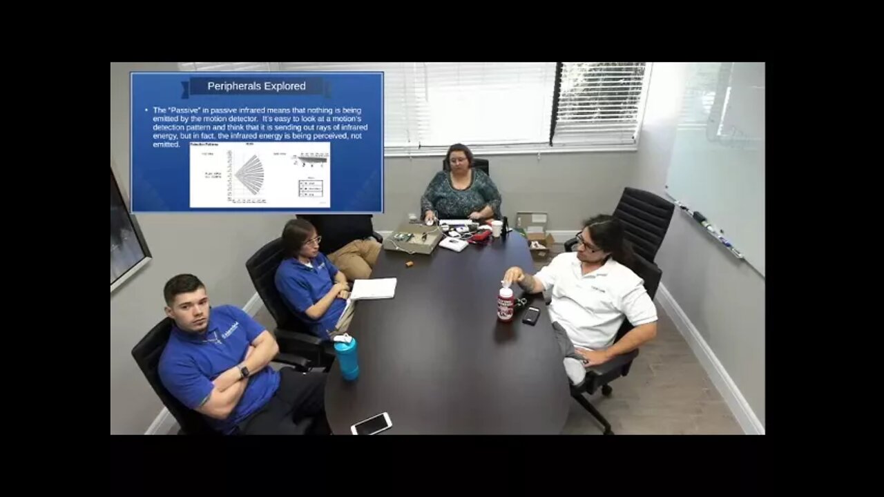 Motion Detector Detection Patterns & Pulse Counts Explanation