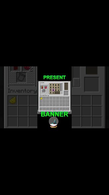 How To Make a Christmas Present On a Banner | Minecraft Tutorial