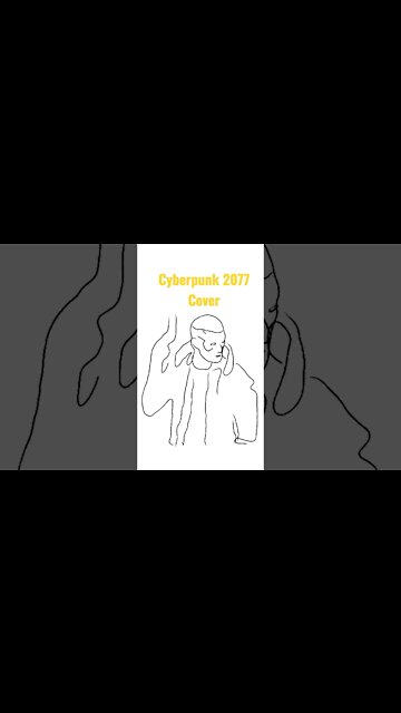 Draw Cyberpunk 2077 Cover #cyberpunk2077 #cyberpunk #art
