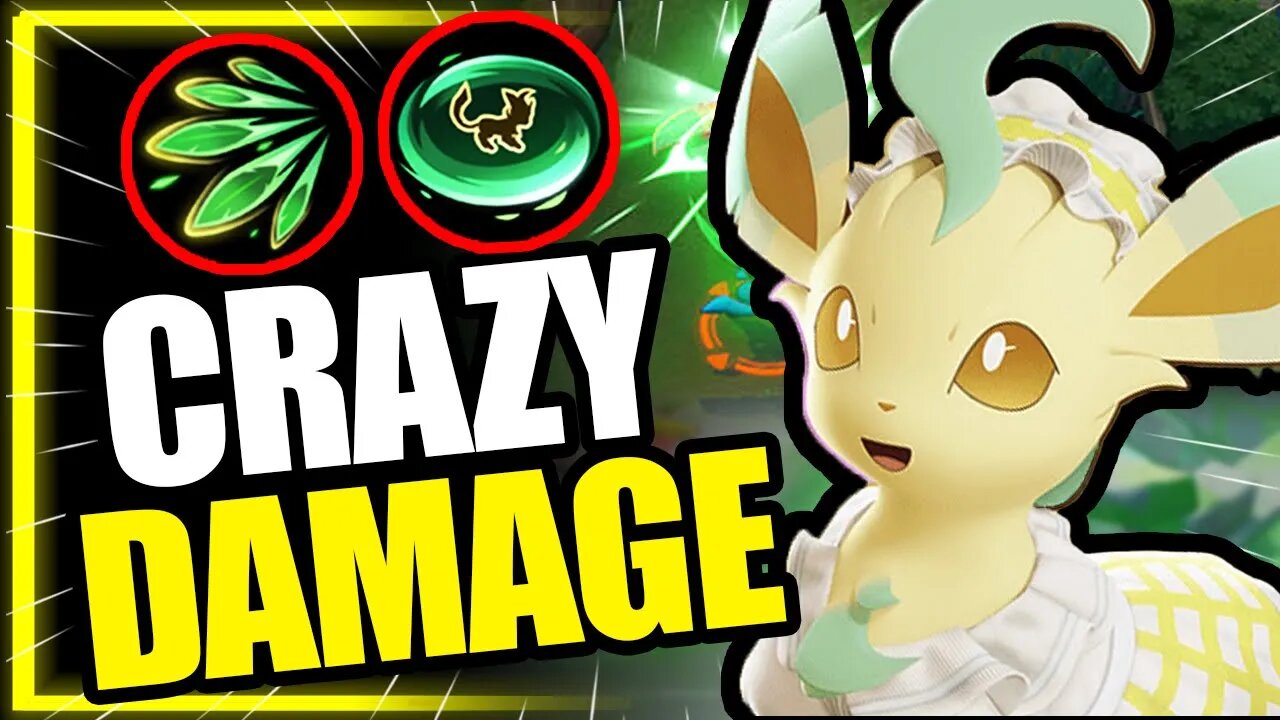 TANKY Burst Leafeon Build! | Pokemon Unite