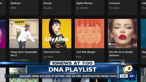 Music playlist based on your DNA?
