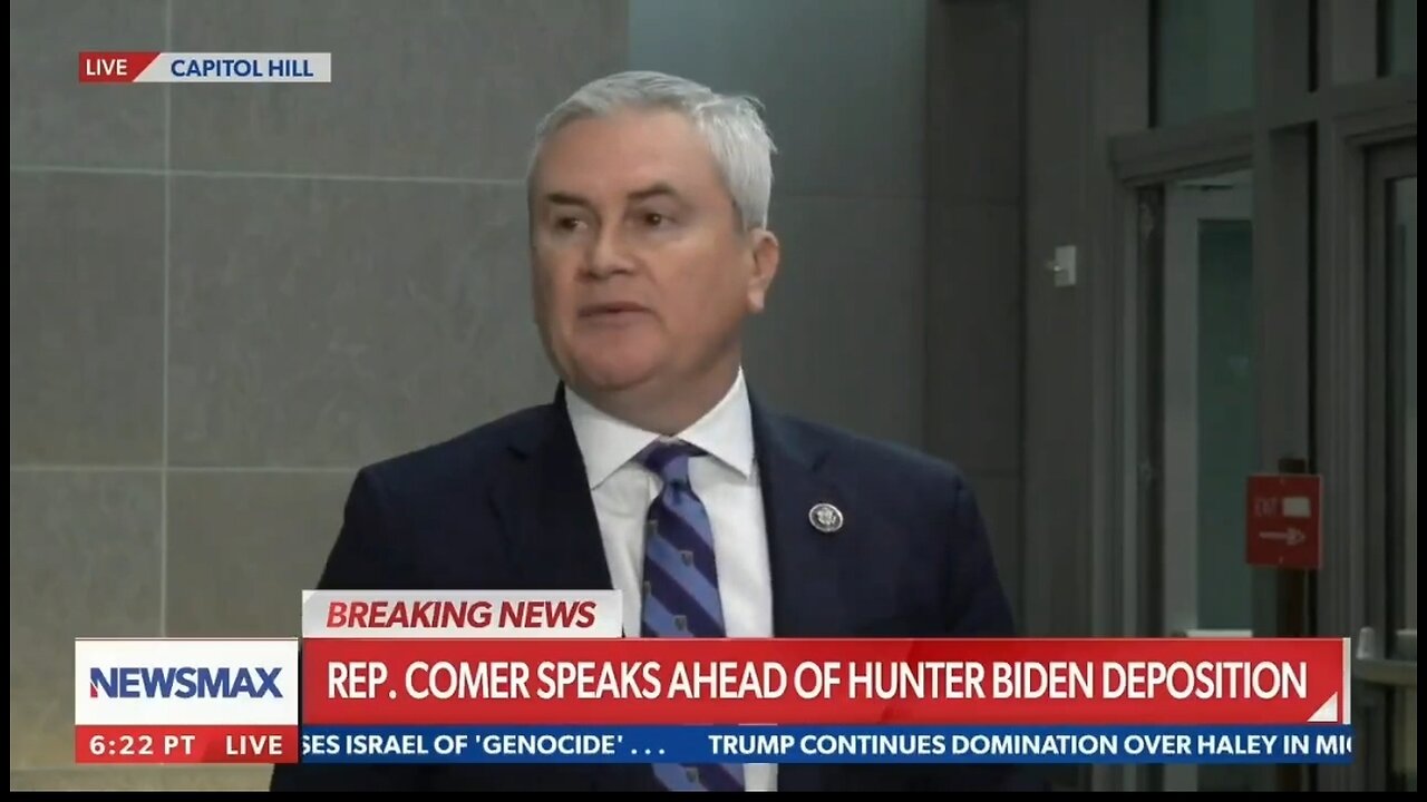 Rep James Comer Lays Out The Facts Against The Biden Crime Family