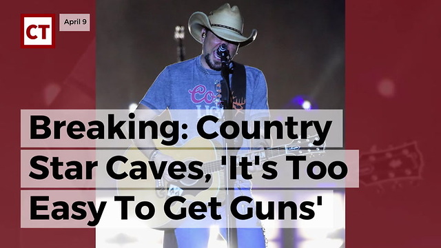 Breaking: Country Star Caves, 'It's Too Easy To Get Guns'