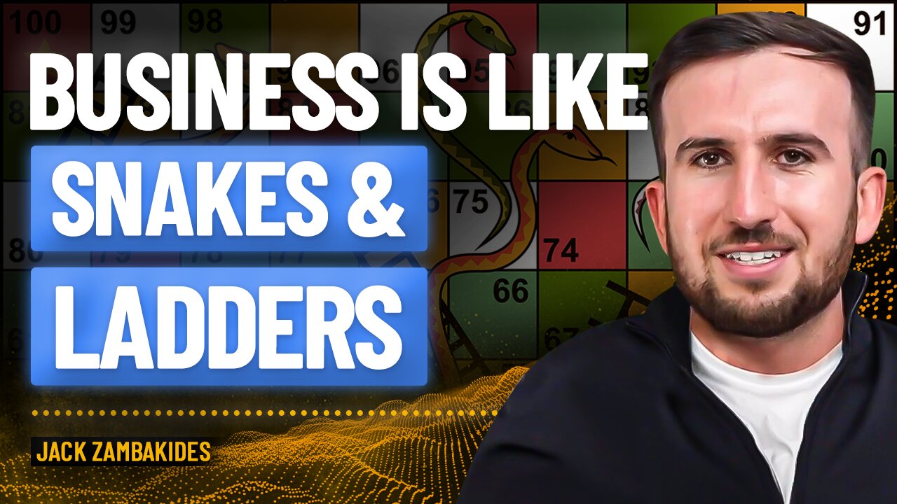 Business Is Like Snakes And Ladders You Have To Fail Again and Again Before Taking