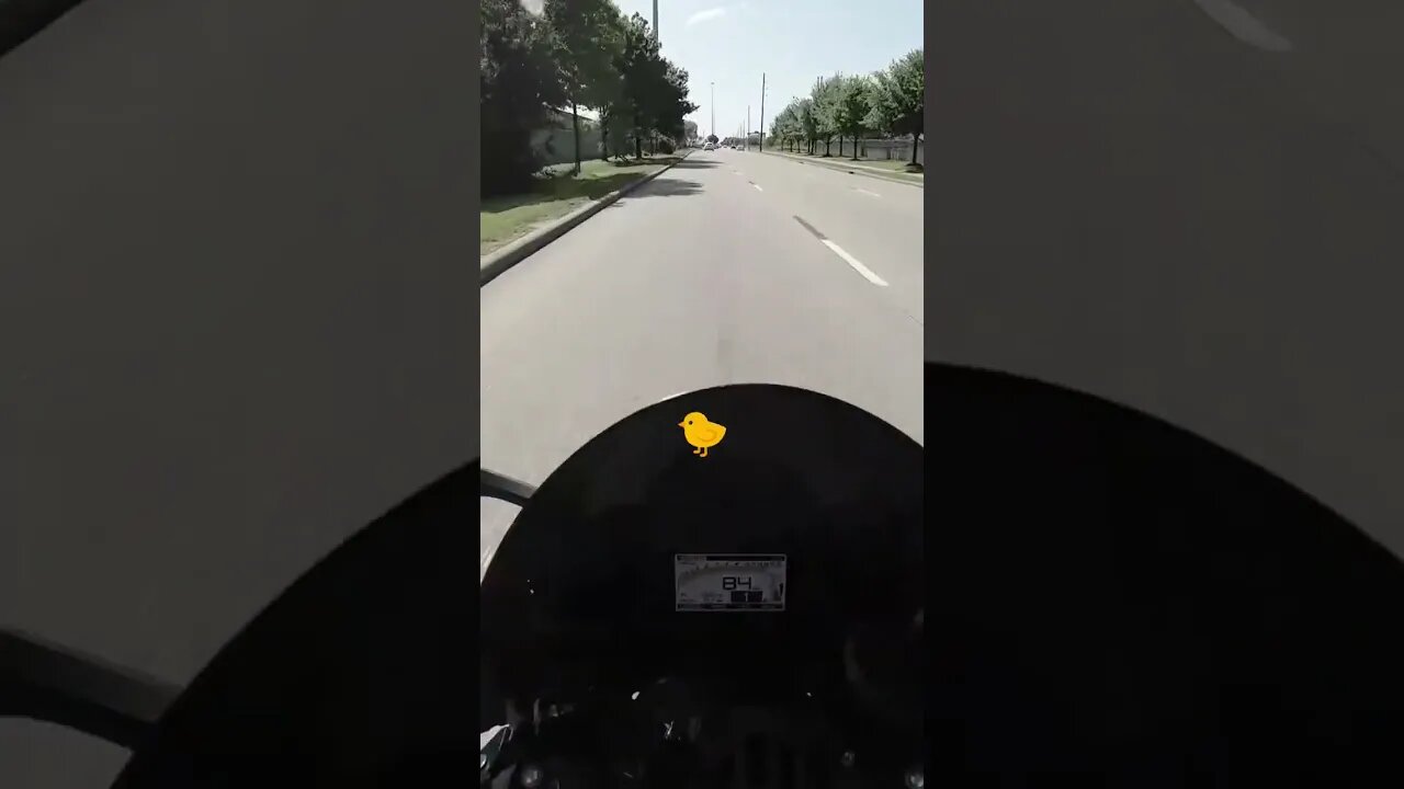 When you hear that front tire chirp like a bird