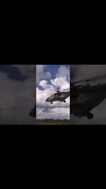 Russia helicopters out for a flight near St Petersburg.