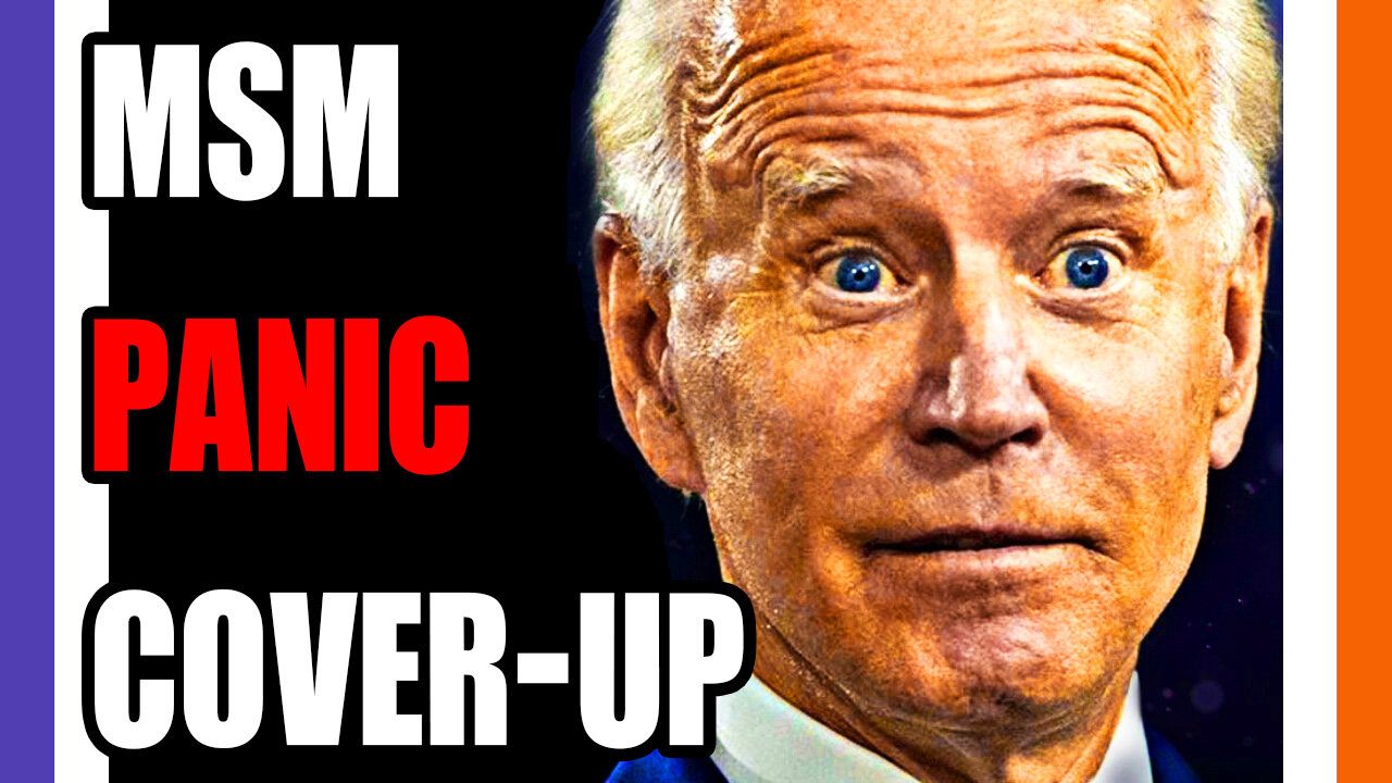 MSM Panics To Cover Up Biden's Disaster Presser