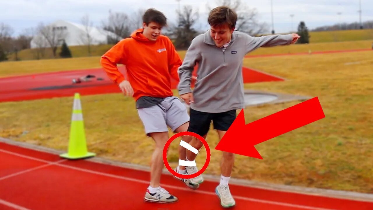 CRAZY 3-Legged Mile Race!! *painful*