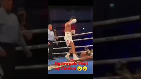 Ogawa gets slept by Joe Cordina. *Ringside View*