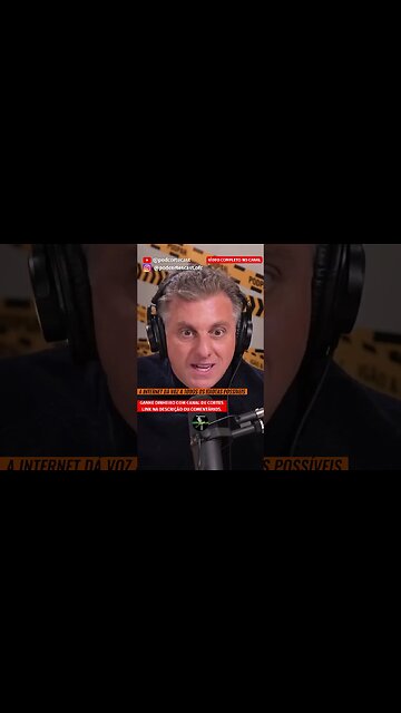 A INTERNET DÁ VOZ A TODOS OS IDIOTAS POSSÍVEIS #shorts #lucianohuck #lucianohulk #política