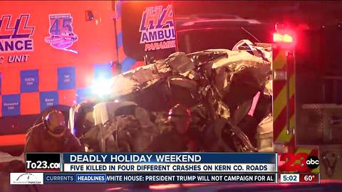 Deadly Thanksgiving weekend on our roads