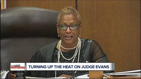 Complaint filed against Judge Vonda Evans over poor attendance