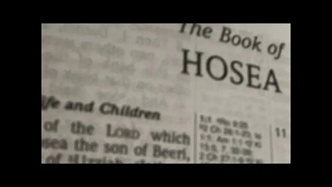 Hosea 5:1-6:3