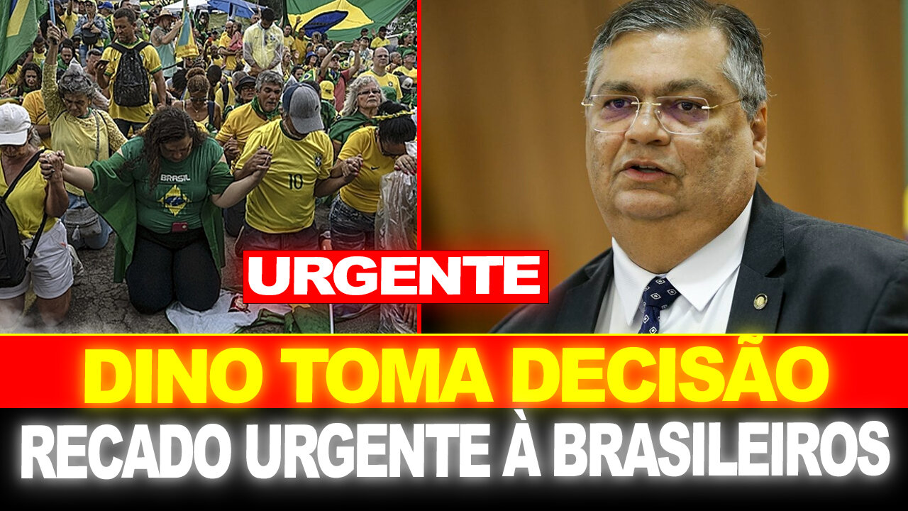 URGENTE !! DINO FAZ DECLARAÇÃO BOMBA !! ADVOGADA MANDA RECADO AOS BRASILEIROS !!