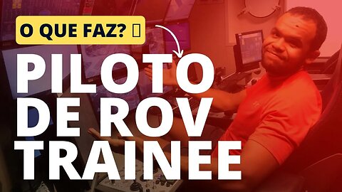 LIVE #15 - PILOTO DE ROV TRAINEE [O QUE FAZ? O QUE AS EMPRESAS BUSCAM?]