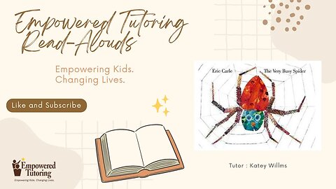 Read-Aloud: The Very Busy Spider