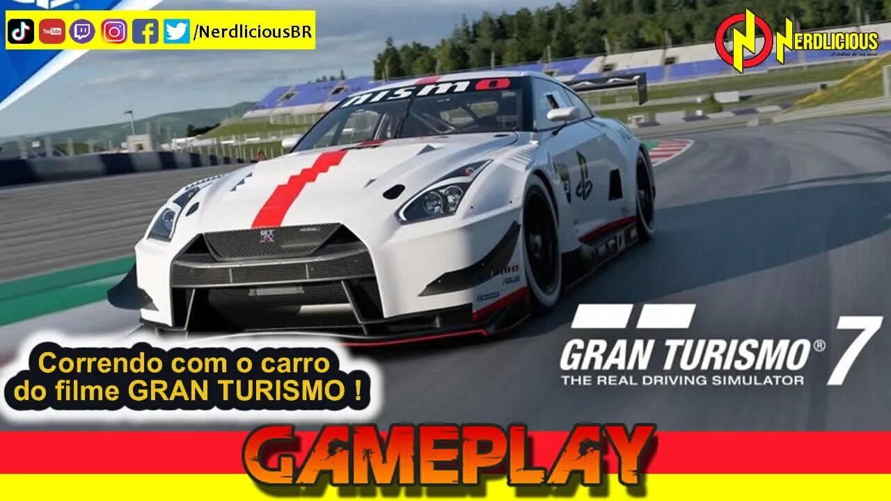 🎮 GAMEPLAY! Correndo com o Nissan GT-R Nismo GT3 ’18 do filme GRAN TURISMO em INTERLAGOS com volante