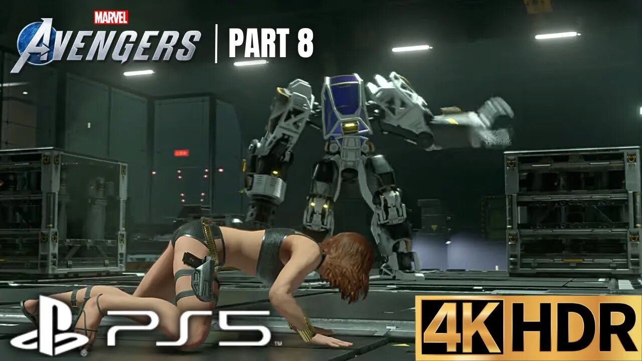 Broken Pieces | Marvel's Avengers Gameplay Walkthrough Part 8 | PS5, PS4 | 4K HDR (No Commentary)
