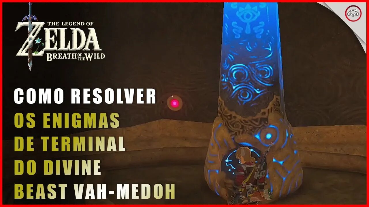 Zelda Breath of the Wild, Como resolver os enigmas de terminais no Divine Beast Vah-Medoh