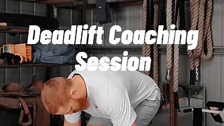 Deadlift Coaching Session