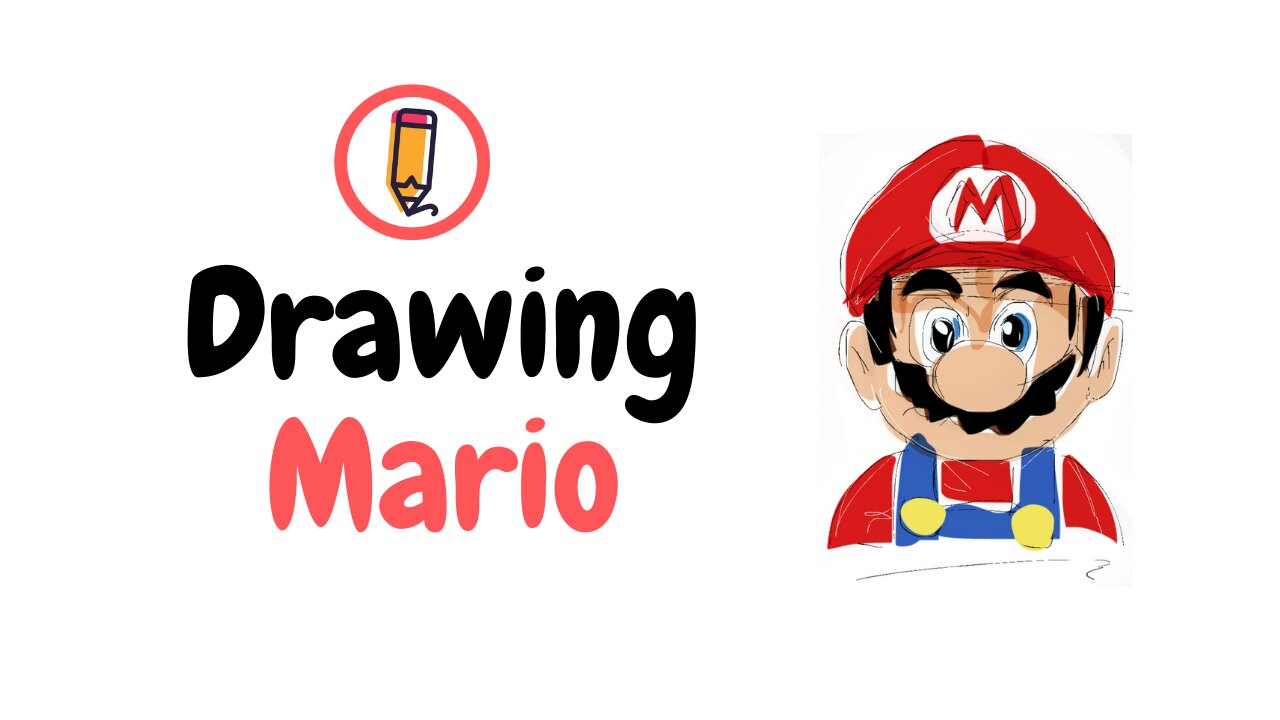 Drawing Mario from Nintendo Games