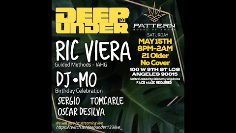 Ric Viera - Pattern Bar - LIVE House Music (05/15/2021)