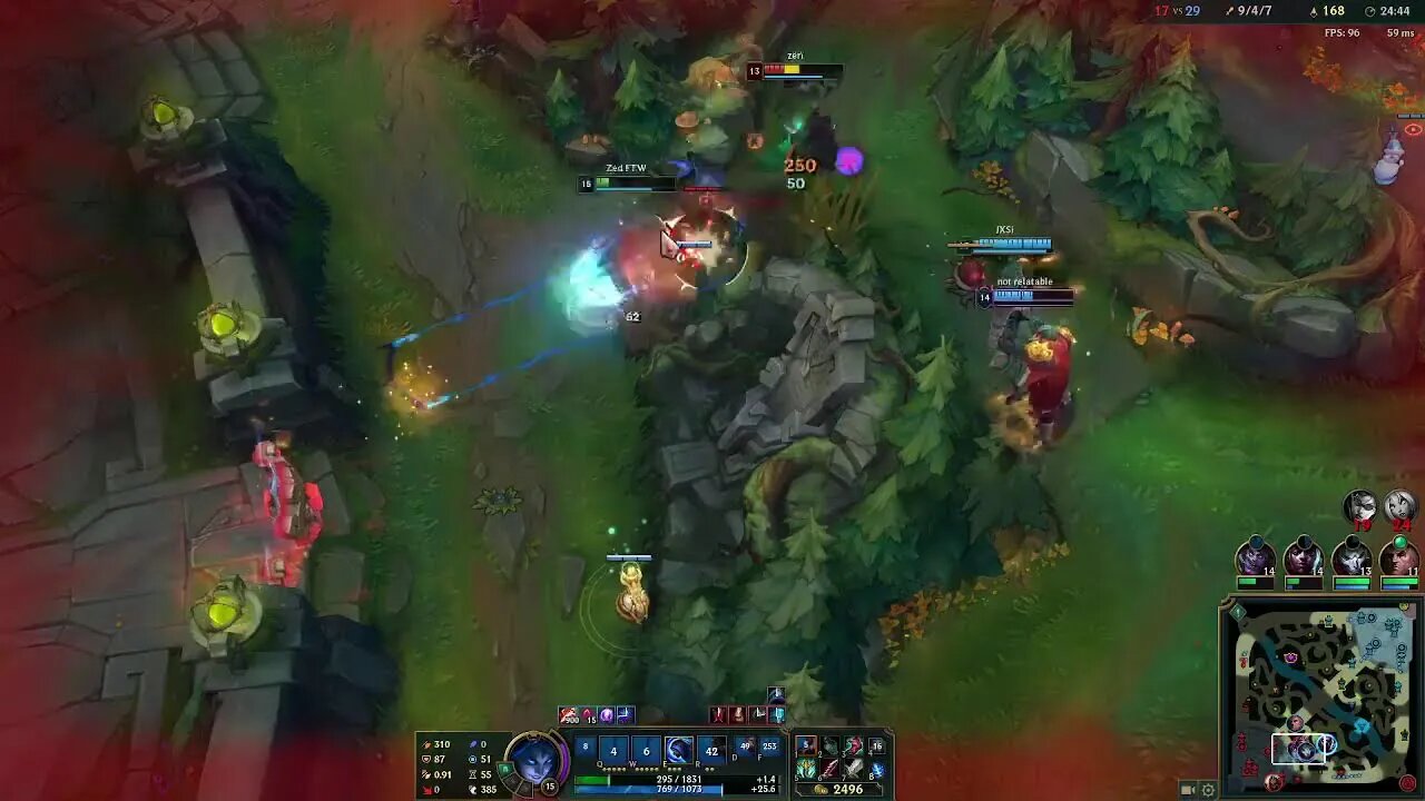 Blue Kayn Jungle Carry in Gold