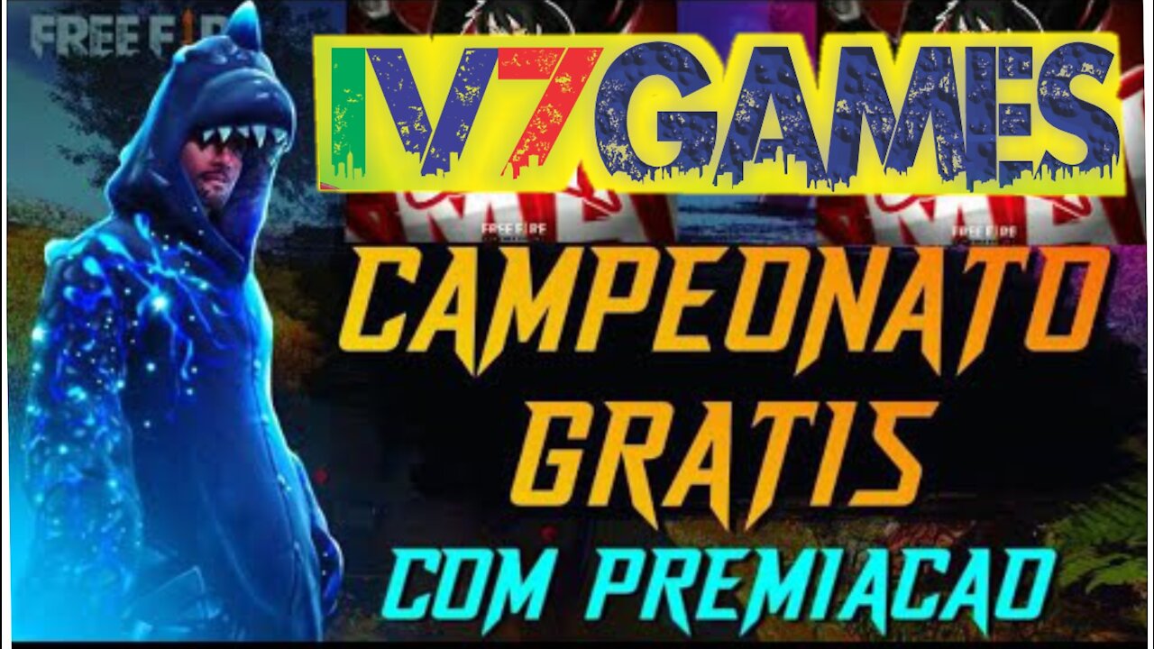 Campeonato de Free fire Grátis valendo $$$