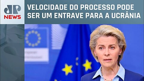 Chefe da União Europeia destaca possível entrada da Ucrânia no bloco