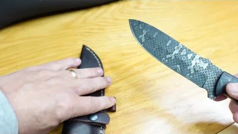 Custom made knife from the UK